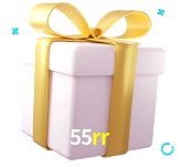 Receba seus bônus de boas-vindas no 55rr