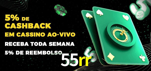 Promoções do cassino ao Vivo 55rr